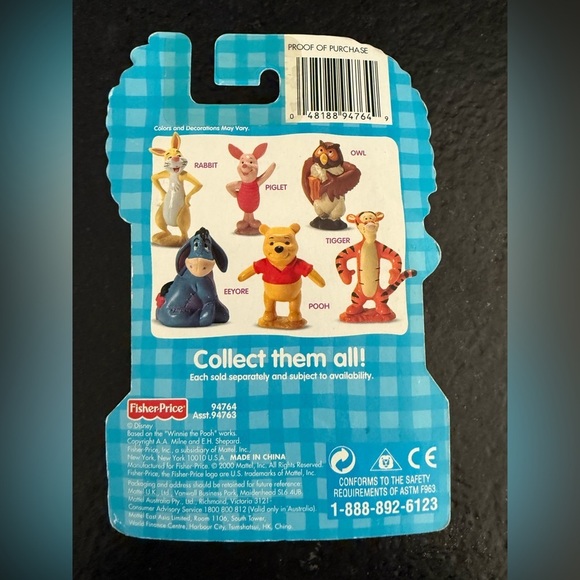 Vintage 2000 Winnie the Pooh Figure – New in Package - Picture 5 of 8